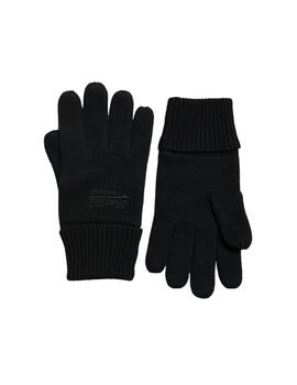 Guantes Superdry negros