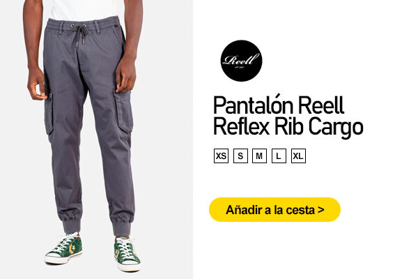 Pantalon cargo hombre gris