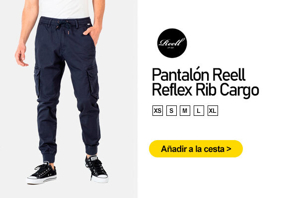 Pantalon cargo hombre azul