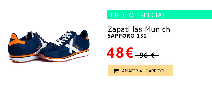 Zapatillas munich outlet | del 50% en marc
