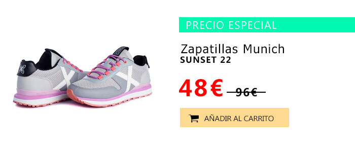 Zapatillas munich outlet  Descuentos del 50% en la marc