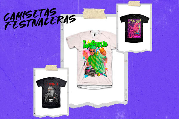 camisetas para vestir en festivales