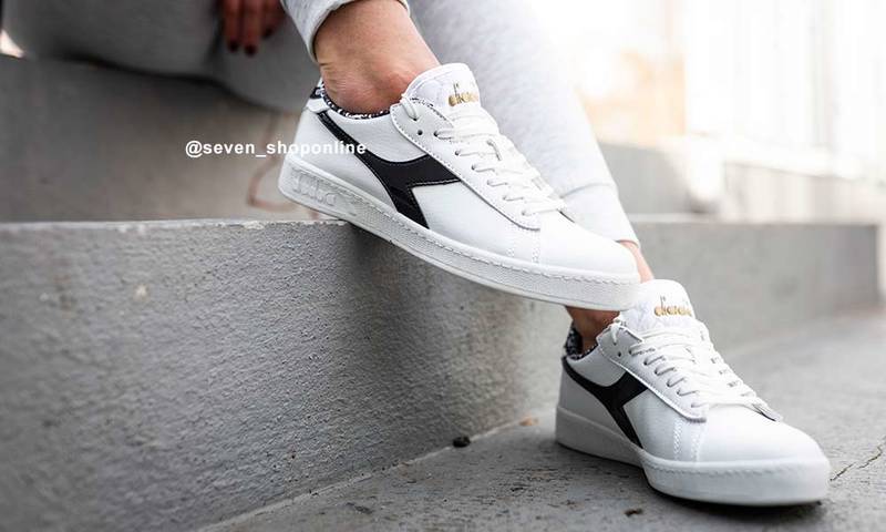 tenis blancos Diadora mujer