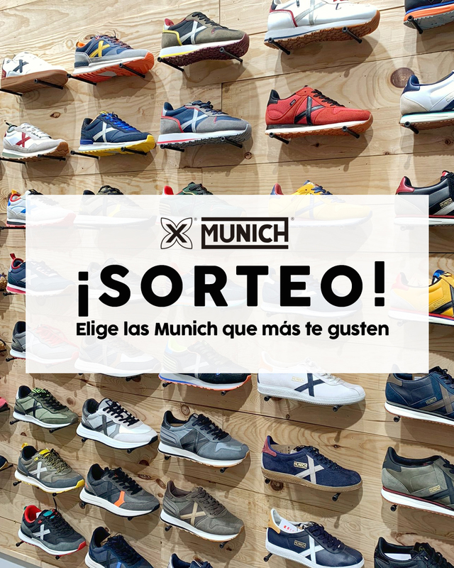 Sorteo zapatillas Munich