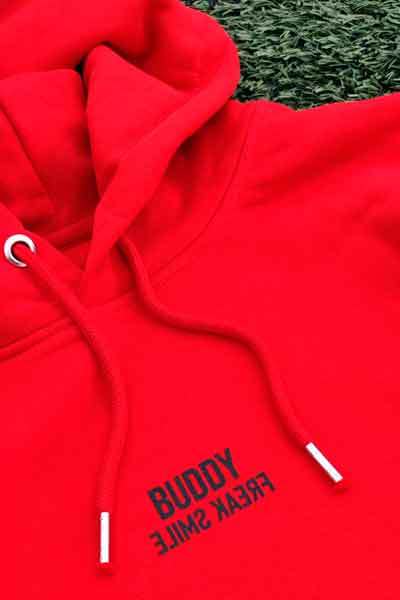 sudadera buddy rojo