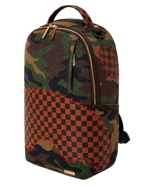 Mochila Sprayground cuadros marrones