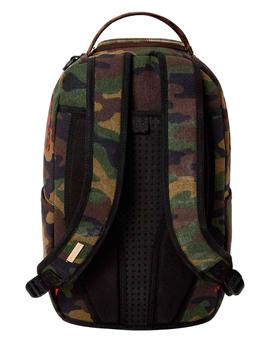 Mochila unisex Sprayground de camu con cuadros marrones