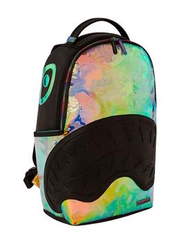 Mochila edicion limitada Sprayground negra y dorada