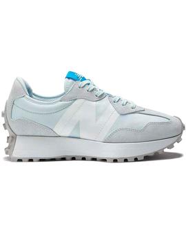 Zapatillas 327 New Balance azul bebé para chica
