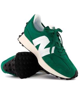 Zapatilla verde inglés 327 New Balance para chico