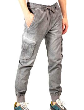 Pantalón cargo color gris Reell para hombre