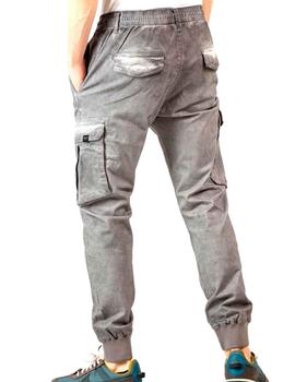 Pantalón cargo color gris Reell para hombre
