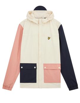 Impermeable para hombre Lyle Scott con mangas de colores