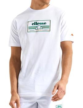 Camiseta Ellesse blanca Rochetta para hombre