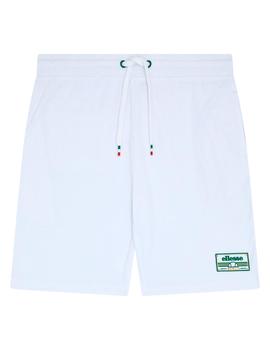 Pantalón corto Ellesse blanco tejido toalla para hombre