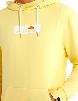 Sudadera Ellesse amarillo pastel para hombre