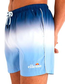 Bañador Ellesse Slackini Swim Short azul efecto desteñido