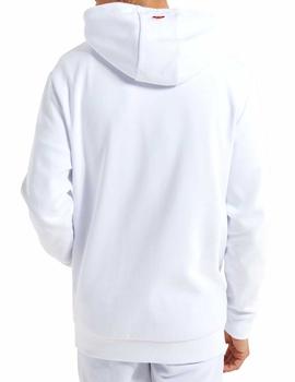 Sudadera blanca con capucha Ellesse Trofeo para hombre