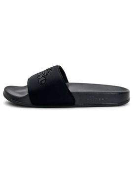 Chanclas negras Ellesse Saro para hombre