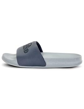 Chanclas grises Ellesse Saro Slide para hombre