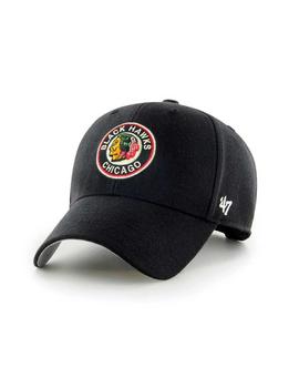 Gorra negra Chicago Hawks vintage Hockey