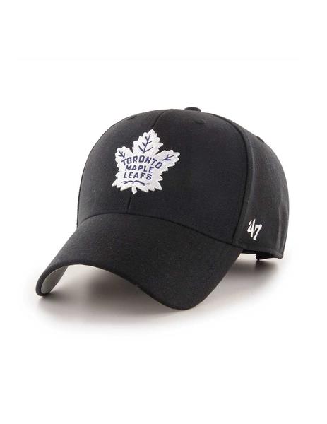 Gorra negra con hoja de arce Toronto Maple Leafs