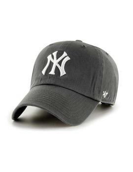 Gorra gris NY de algodón blandito