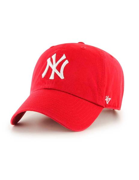 Gorra roja New York Yankees de algodón