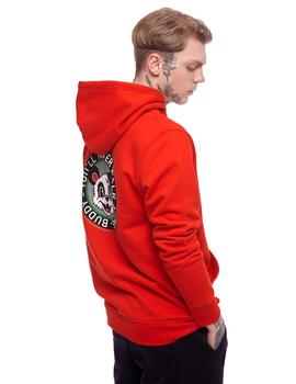 Sudadera Buddy Duffer roja para hombre