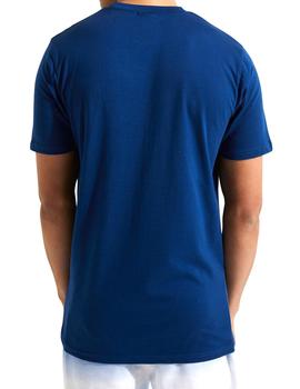 Camiseta con bolsillo Ellesse azul degradado