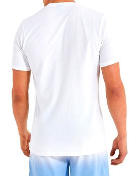 Camiseta Ellesse con bolsillo color blanco