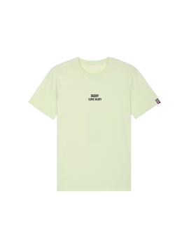 Camiseta Buddy Bamboo verde lima para hombre