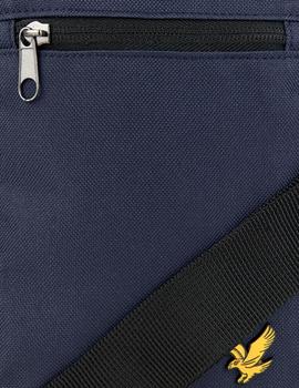 Bandolera mini Lyle Scott azul marino unisex