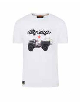 Camiseta Altona Dock Jeep blanco