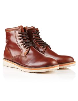 Bota Superdry piel marrón para hombre