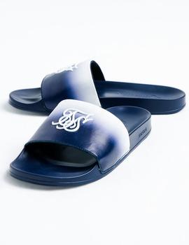 Chanclas Siksilk azules para hombre