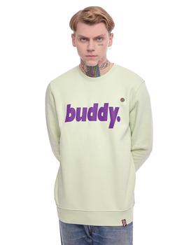 Sudadera Buddy Placard verde lima para hombre