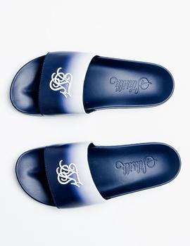 Chanclas Siksilk azules para hombre