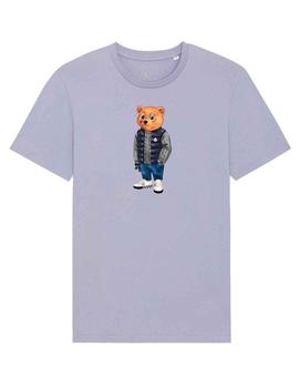 Camiseta Baron Filou lila oso streetwear