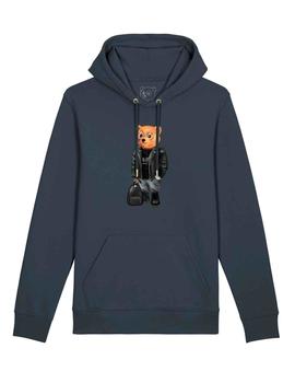 Sudadera Baron Filou negra oso streetwear