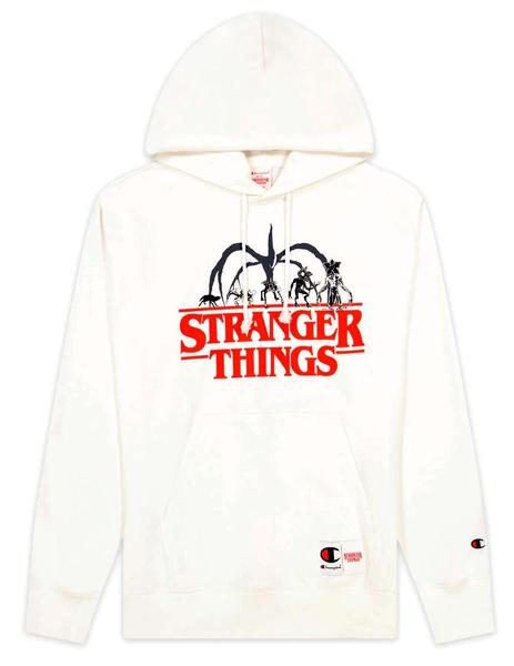 Sudadera Stranger x Champion blanca Envíos 24h