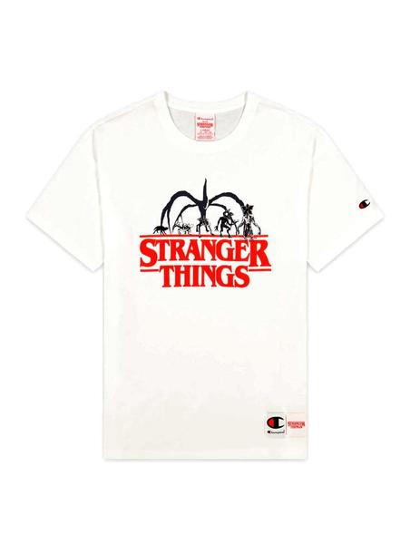 Camiseta Champion x Stranger Things estampada