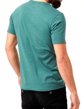 Camiseta clásica Altona Dock verde oscuro para hombre