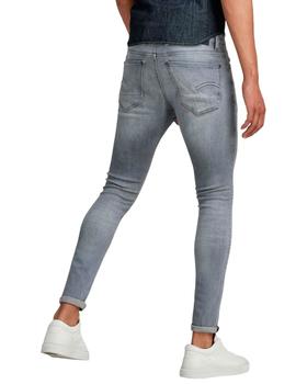 Pantalón vaquero G Star gris Revend skinny