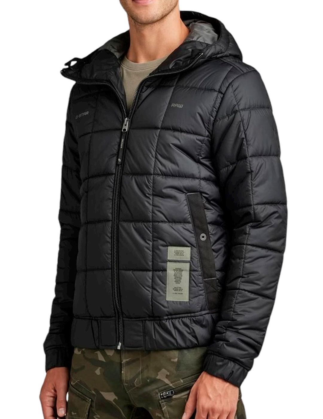 Cazadora G Star Raw Meefic negra hombre Envío 24h