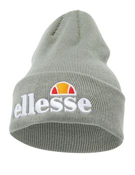 Gorro Ellesse gris con logotipo bordado unisex