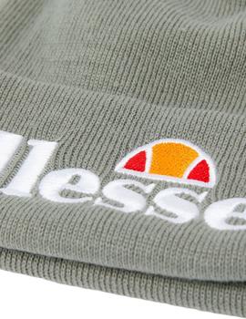 Gorro Ellesse gris con logotipo bordado unisex