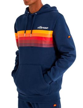 Sudadera de capucha Ellesse Gruss azul marino para chico