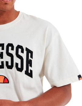 Camiseta Ellesse Columbia Off White para chico