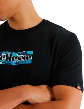 Camiseta Ellesse Subbio Tee negra para chico